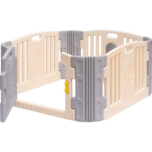 SCARLETT PLASTOVÁ OHRÁDKA SCARLETT MÉĎA MLÉČNO-ŠEDÁ 116X116CM - OHRÁDKY - KOUPÁNÍ A ZDRAVÍ