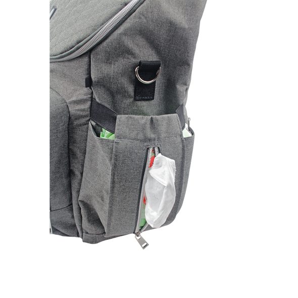 DOOKY PŘEBALOVACÍ BATOH 2V1 GREY MELANGE - PŘEBALOVACÍ BATOHY - KOČÁRKY A PŘÍSLUŠENSTVÍ