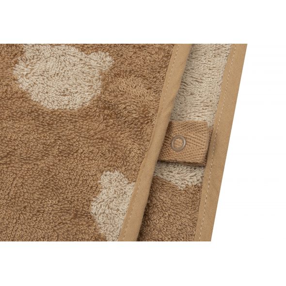 JOLLEIN OSUŠKA PONČO FROTÉ JACQUARD TEDDY BEAR - OSUŠKY A DĚTSKÉ ŽUPANY - KOUPÁNÍ A ZDRAVÍ