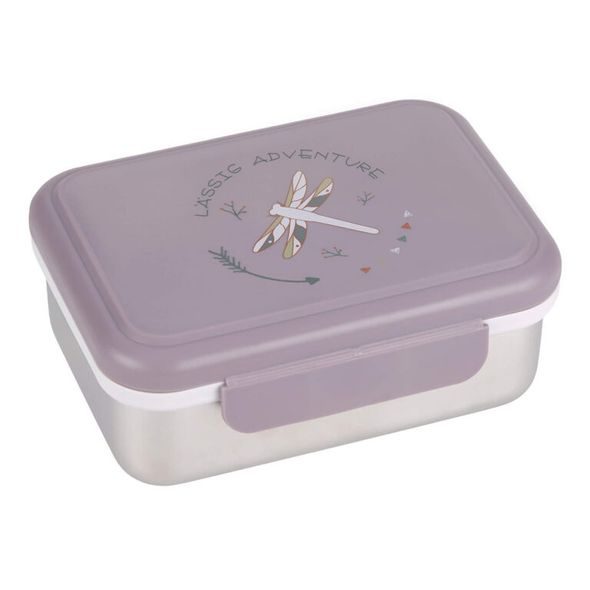 LÄSSIG LUNCHBOX STAINLESS STEEL ADVENTURE DRAGONFLY - KRABIČKY NA SVAČINU - KRMENÍ