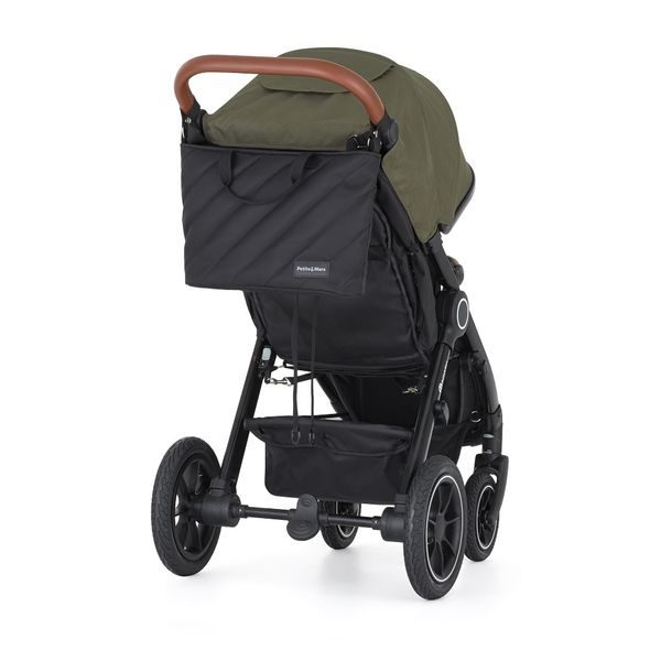 PETITE&MARS TAŠKA PŘEBALOVACÍ MIA ABSOLUTE BLACK - PŘEBALOVACÍ TAŠKY - KOČÁRKY A PŘÍSLUŠENSTVÍ