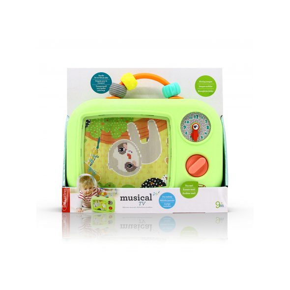INFANTINO HUDEBNÍ TELEVIZE - HRAČKY SE ZVUKY - PRO DĚTI