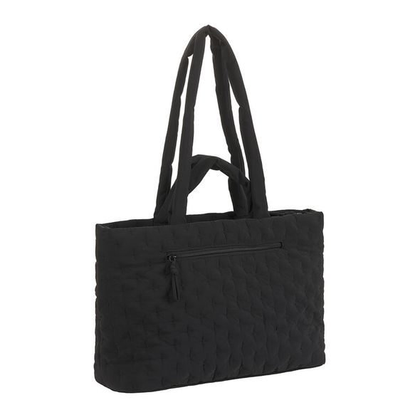 LÄSSIG TAŠKA PŘES RAMENO LIVA SHOULDER BAG QUILTED BLACK - DOPLŇKY - PRO MAMINKY