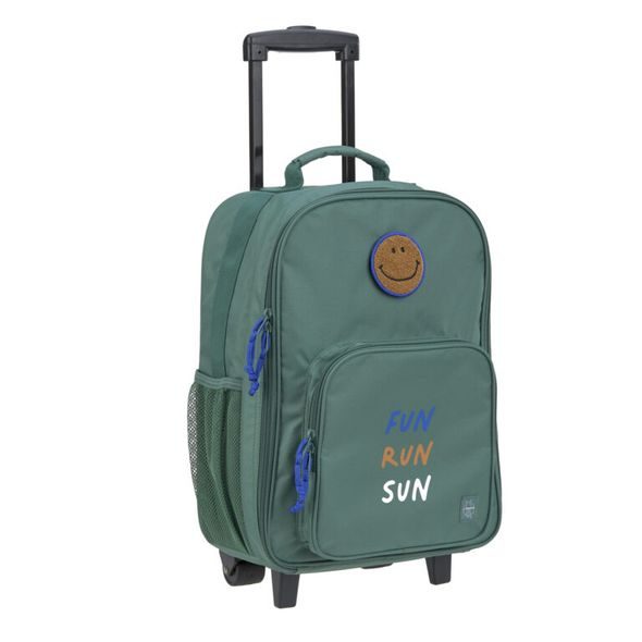 LÄSSIG KIDS TROLLEY LITTLE GANG DARK GREEN - BATOHY A TAŠKY - PRO DĚTI