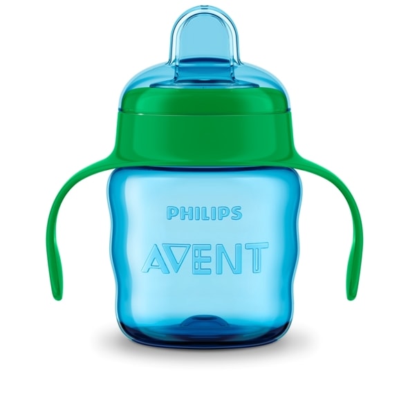 PHILIPS AVENT HRNEČEK PRO PRVNÍ DOUŠKY CLASSIC 200ML S DRŽADLY CHLAPEC - DĚTSKÉ HRNEČKY - KRMENÍ