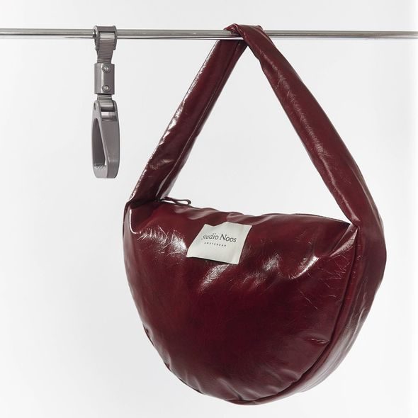 STUDIO NOOS LEATHER CROSS BODY BAG BURGUNDY - DOPLŇKY - PRO MAMINKY