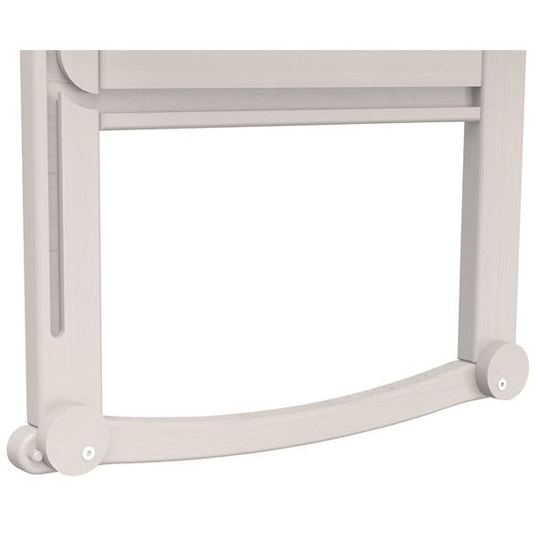 SCARLETT HOUPACÍ LIŽINY PRO POSTÝLKU BABY ANA (BUK) BÍLÉ - KOLEČKA A ŠUPLÍKY K POSTÝLKÁM - SPINKÁNÍ