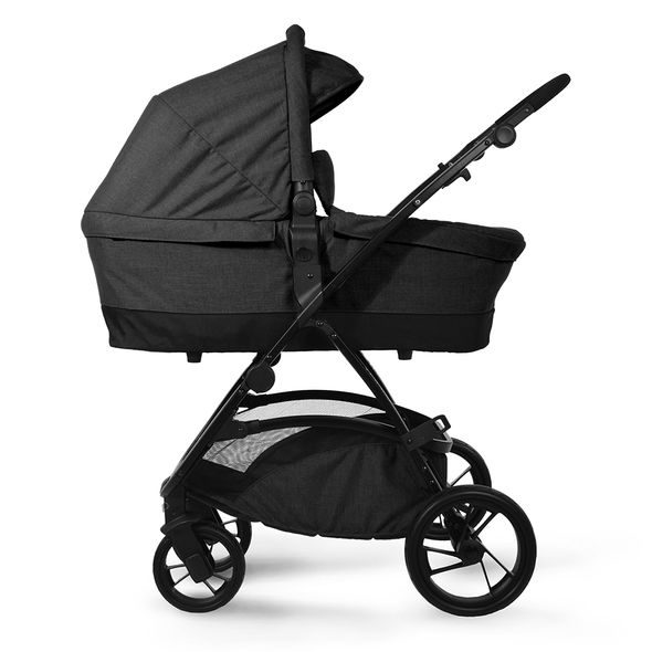 PETITE&MARS VARIO KORBA BLACK MELANGE - KORBIČKY - KOČÁRKY A PŘÍSLUŠENSTVÍ