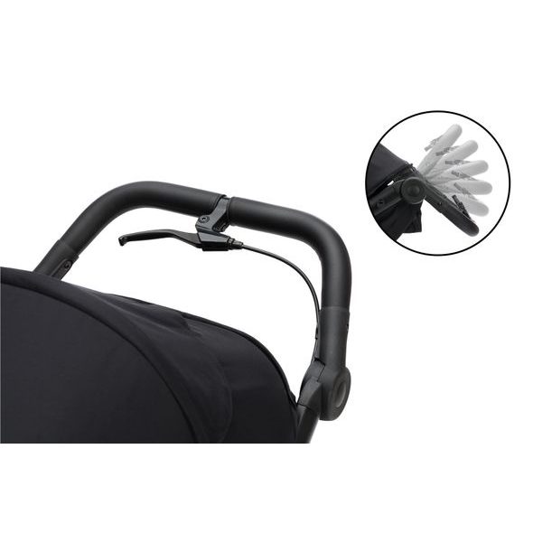 FILLIKID JOGGER RUN BLACK MELANGE - SPORTOVNÍ KOČÁRKY - KOČÁRKY A PŘÍSLUŠENSTVÍ