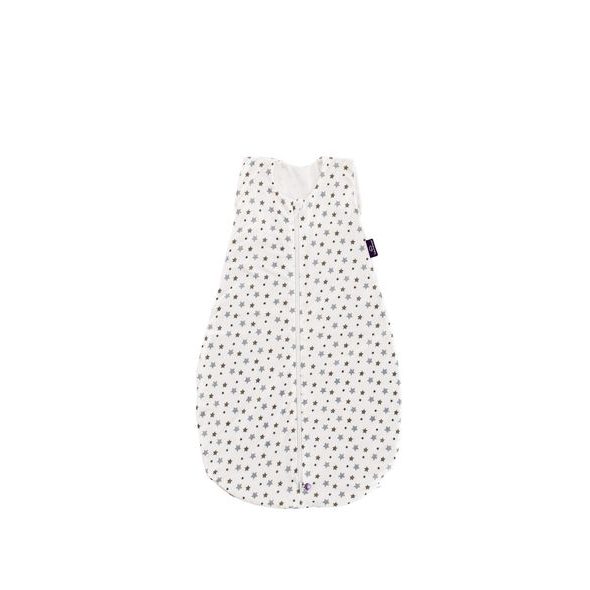 TRÄUMELAND LETNÍ SPACÍ PYTEL LIEBMICH TENCEL WEISS MIT GRAUEN STERNEN 70 CM - SPACÍ PYTLE - SPINKÁNÍ