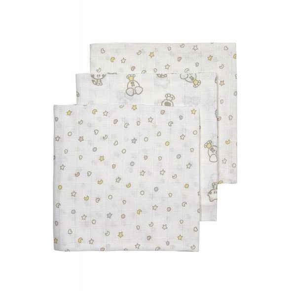 MEYCO PLENKY 3-BALENÍ WOZEL & PIP - LÁTKOVÉ PLENY SKLÁDANÉ - PŘEBALOVÁNÍ