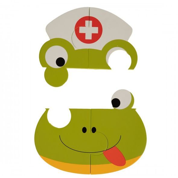 BO JUNGLE PĚNOVÉ PUZZLE B-ANIMAL PANDA/ELEPHANT/LION - HRAČKY DO VANY - PRO DĚTI