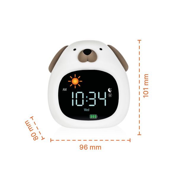 ZOPA SILIKONOVÝ DĚTSKÝ BUDÍK S NOČNÍM SVĚTLEM A HUDBOU - NOČNÍ SVĚTLA - SPINKÁNÍ