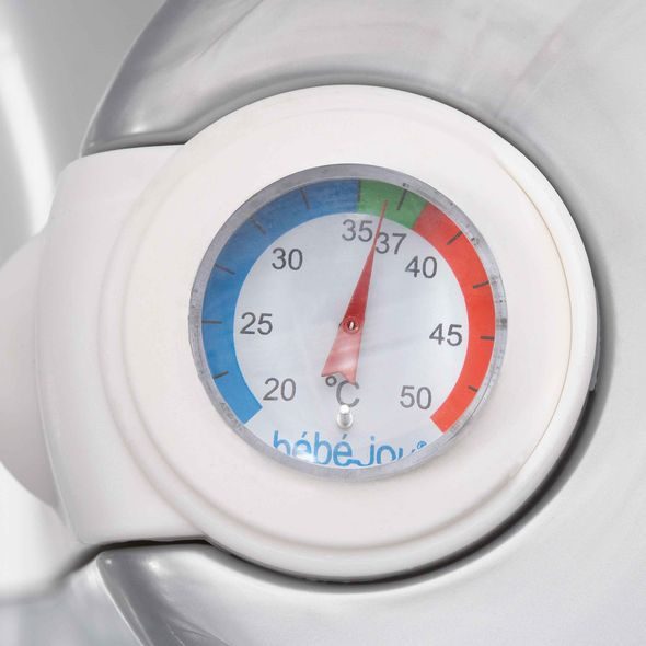 BEBE-JOU TERMOVANIČKA BÉBÉ-JOU CLICK CHALK BROWN - VANIČKY PLASTOVÉ - KOUPÁNÍ A ZDRAVÍ