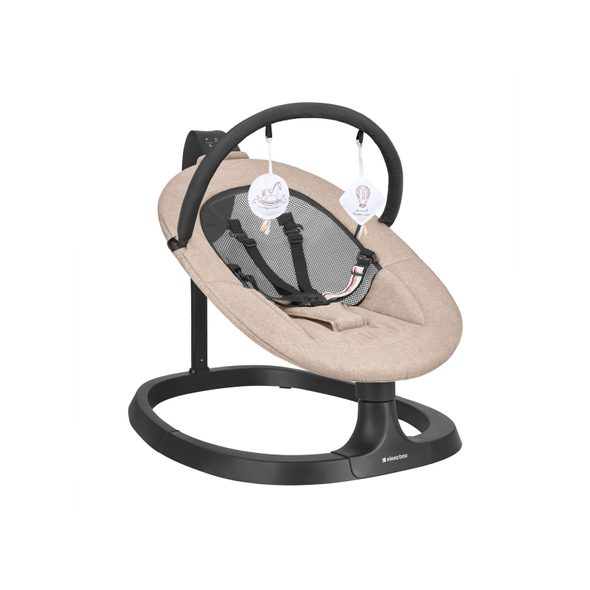 KIKKABOO HOUPACÍ LEHÁTKO ELEKTRICKÉ ZAZU BEIGE - KŘESÍLKA - SPINKÁNÍ