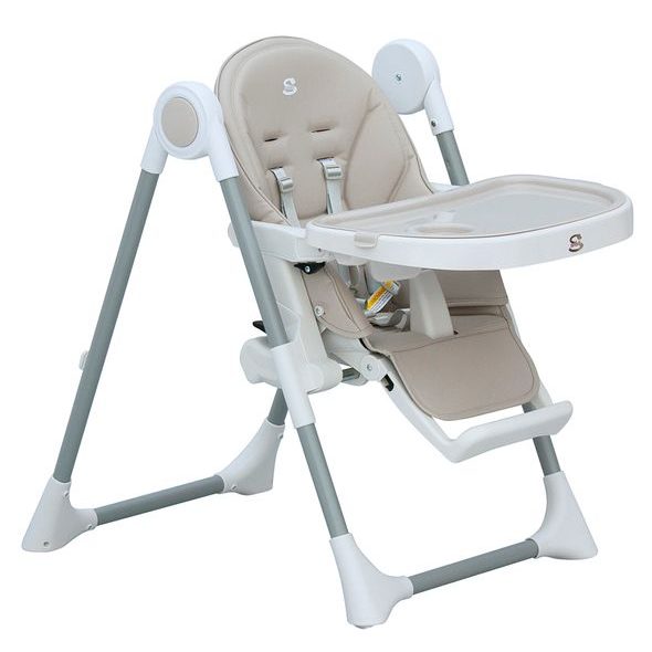 SCARLETT JÍDELNÍ ŽIDLIČKA ROSA BÉŽOVÁ - JÍDELNÍ ŽIDLIČKY PLASTOVÉ - KRMENÍ