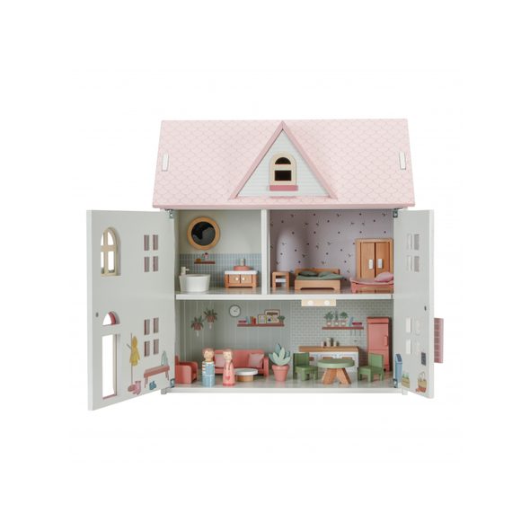 LITTLE DUTCH DOMEČEK PRO PANENKY DŘEVĚNÝ - DOMEČKY A FIGURKY - PRO DĚTI