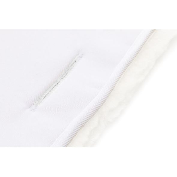 FILLIKID VLOŽKA Z JEHNĚČÍ KOŽEŠINY 75X33,5 CM WHITE - PODLOŽKY DO KOČÁRKU - KOČÁRKY A PŘÍSLUŠENSTVÍ
