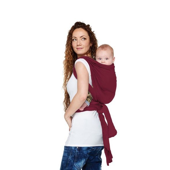 BYKAY ŠÁTEK WOVEN WRAP DELUXE BERRY RED (VEL. 7) - KLOKANKY A ŠÁTKY - NOŠENÍ & SPORT