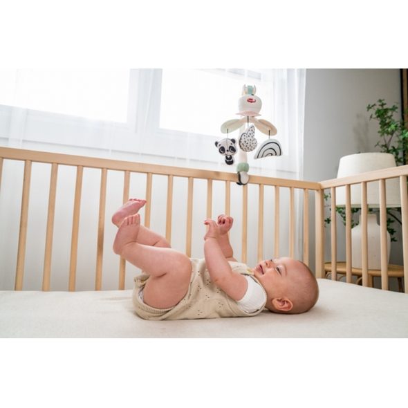 TINY LOVE HUDEBNÍ KOLOTOČ NA CESTY BLACK & WHITE - HRAČKY K ZAVĚŠENÍ - PRO DĚTI