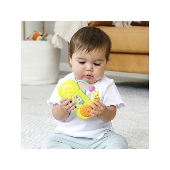 INFANTINO HUDEBNÍ MINI RÁDIO - HRAČKY SE ZVUKY - PRO DĚTI