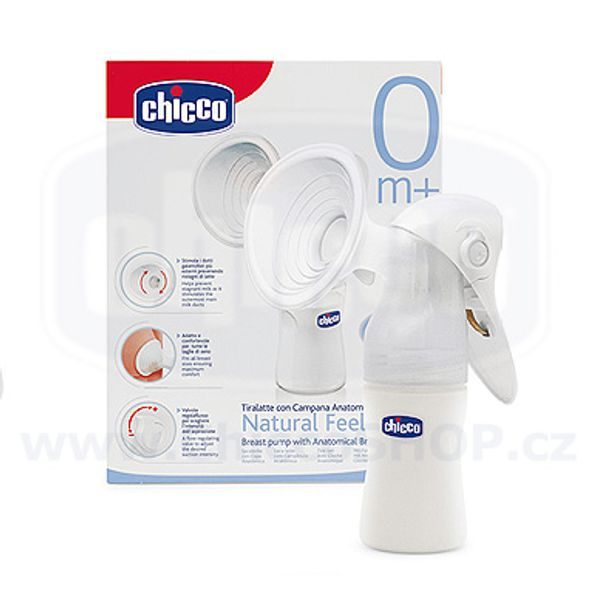CHICCO ODSÁVAČKA NA MATEŘSKÉ MLÉKO ONE HAND - ODSÁVAČKY MATEŘSKÉHO MLÉKA - KRMENÍ