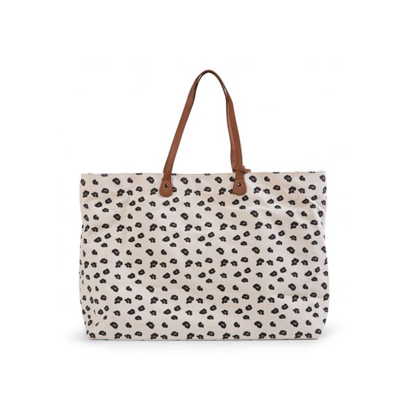 CHILDHOME CESTOVNÍ TAŠKA FAMILY BAG CANVAS LEOPARD - PŘEBALOVACÍ TAŠKY - KOČÁRKY A PŘÍSLUŠENSTVÍ