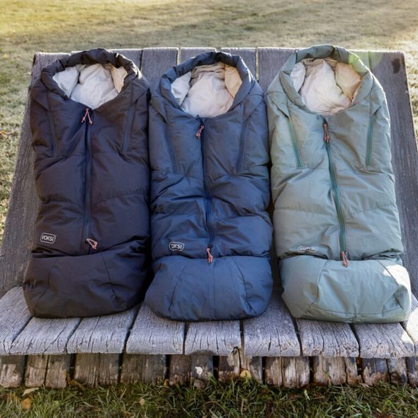 VOKSI® ADVENTURE NORTH POPPY BLUE - FUSAKY DO KOČÁRKU - KOČÁRKY A PŘÍSLUŠENSTVÍ