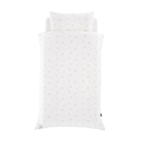 TRÄUMELAND POVLEČENÍ JERSEY 100/135 + 40/60 HOPHOP BUNNY BEIGE - POVLEČENÍ DO POSTÝLKY - SPINKÁNÍ