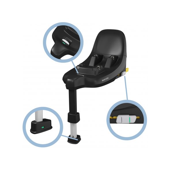 MAXI-COSI PEBBLE S AUTOSEDAČKA TONAL BLACK + ZÁKLADNA FAMILYFIX S - AUTOSEDAČKY 0-13KG - AUTOSEDAČKY A PŘÍSLUŠENSTVÍ