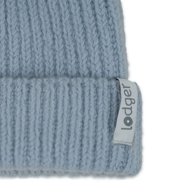 LODGER ČEPICE MERINO BLUE FOGG 6 - 12 MĚSÍCŮ - ČEPIČKY A KLOBOUČKY - PRO DĚTI