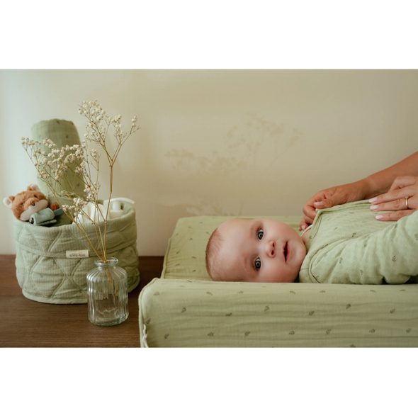 LITTLE DUTCH SPACÍ PYTEL S ODDĚLITELNÝMI RUKÁVY 90 CM PURE SAGE - SPACÍ PYTLE - SPINKÁNÍ