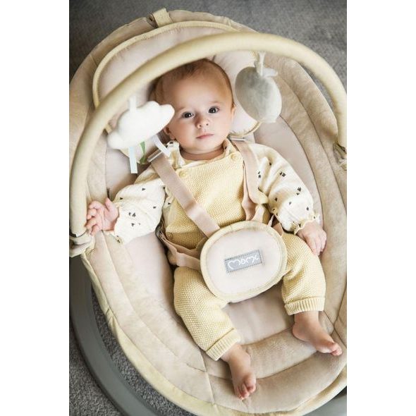 MOMI ELEKTRICKÉ HOUPÁTKO MOMI KENANI BÉŽOVÉ - LEHÁTKA A HOUPADLA - SPINKÁNÍ