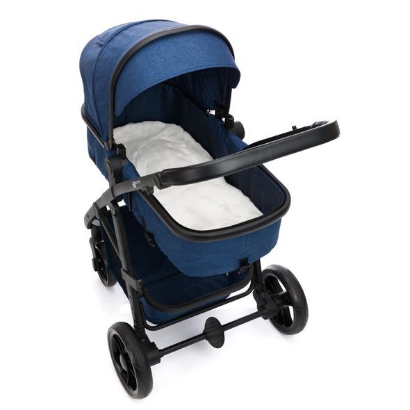 FILLIKID VLOŽKA Z JEHNĚČÍ KOŽEŠINY 75X33,5 CM WHITE - PODLOŽKY DO KOČÁRKU - KOČÁRKY A PŘÍSLUŠENSTVÍ