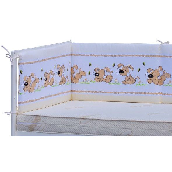 SCARLETT MANTINEL DO POSTÝLKY 4-DÍLNÝ JAPY BÉŽOVÁ 210X40CM - MANTINELY - SPINKÁNÍ