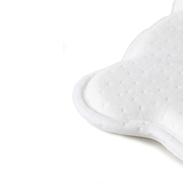 INTERBABY SET MÉĎA - ERGONOMICKÝ POLŠTÁŘEK + PŘÍTULKA - MODRÝ - FIXAČNÍ PODLOŽKY - SPINKÁNÍ