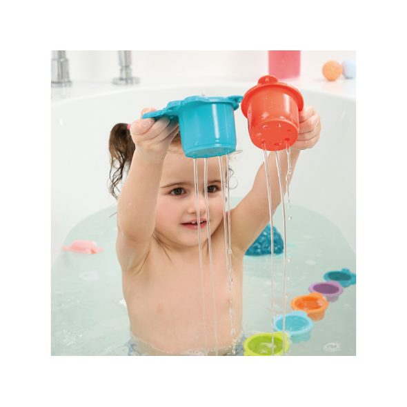 LUDI VELKÁ SADA DO KOUPELE ŽELVA - HRAČKY DO VANY - PRO DĚTI