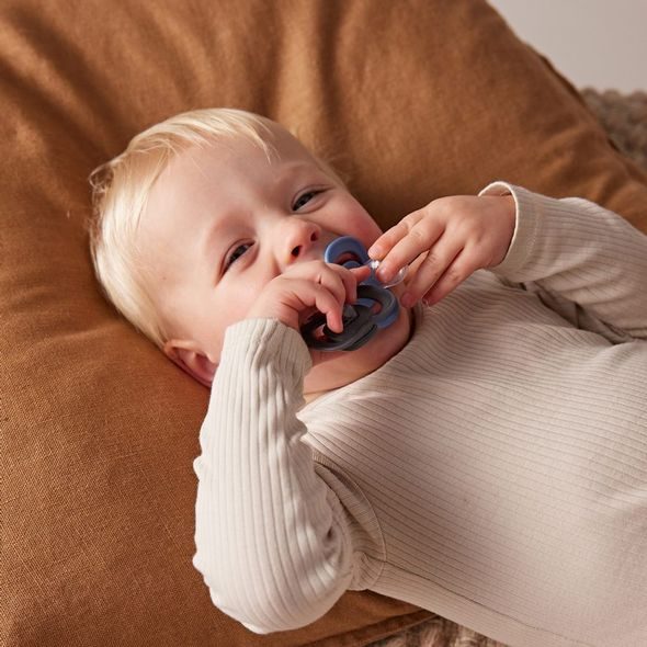 B.BOX DUDLÍKY Z PŘÍRODNÍHO KAUČUKU 6M+, 2KS - OCEAN/SKY - ŠIDÍTKA A DOPLŇKY - KRMENÍ