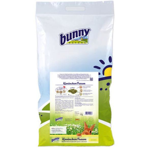 BUNNY NATURE BUNNY NATURE KRMIVO PRO KRÁLÍKY - BASIC 4 KG - KRMIVO - CHOVATELSKÉ POTŘEBY MALVÍKZOO