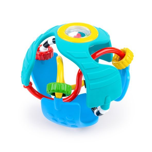 BABY EINSTEIN HRAČKA SENZORICKÝ MÍČ S KOUSÁTKEM RATTLE & SENSE™ 3M+ - SENZORICKÉ HRAČKY - PRO DĚTI