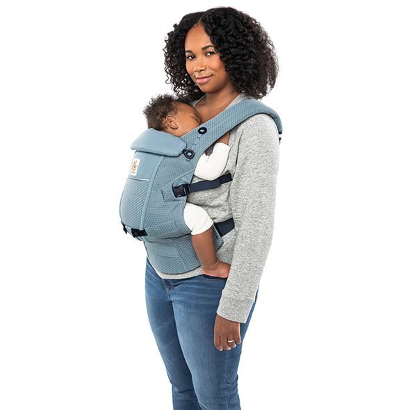 ERGOBABY ADAPT SOFT FLEX MESH SLATE BLUE - ERGONOMICKÁ NOSÍTKA - NOŠENÍ & SPORT