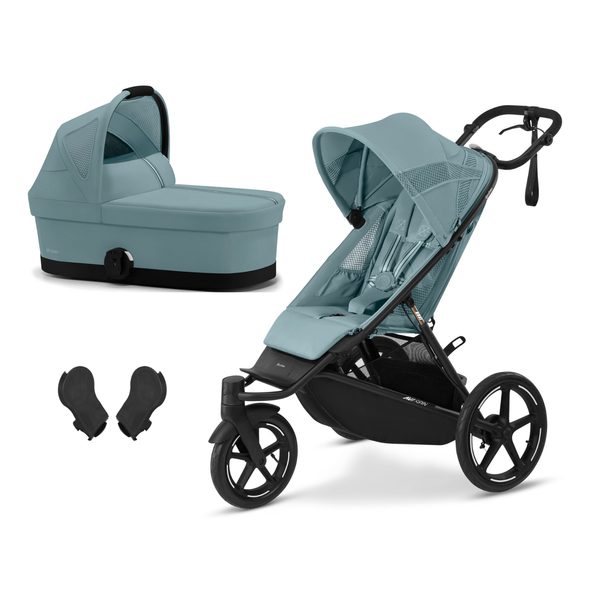 CYBEX SET 3V1 AVI SPIN + COT S 2025 + ADAPTÉRY - DVOJKOMBINACE - KOČÁRKY A PŘÍSLUŠENSTVÍ