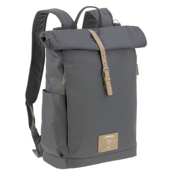 LÄSSIG GREEN LABEL ROLLTOP BACKPACK ANTHRACITE - PŘEBALOVACÍ BATOHY - KOČÁRKY A PŘÍSLUŠENSTVÍ