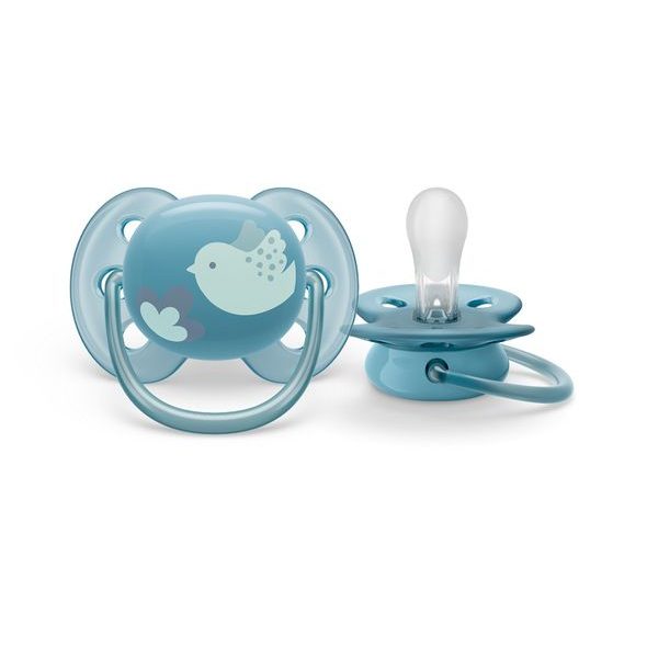 PHILIPS AVENT ŠIDÍTKO ULTRASOFT PREMIUM 6-18M FIALOVÁ, 1 KS - ŠIDÍTKA A DOPLŇKY - KRMENÍ