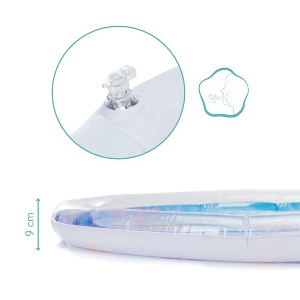 FILLIKID PODLOŽKA VODNÍ KRUHOVÁ OCEAN BLUE Ø95 CM - HRACÍ PODLOŽKY NA ZEM - SPINKÁNÍ