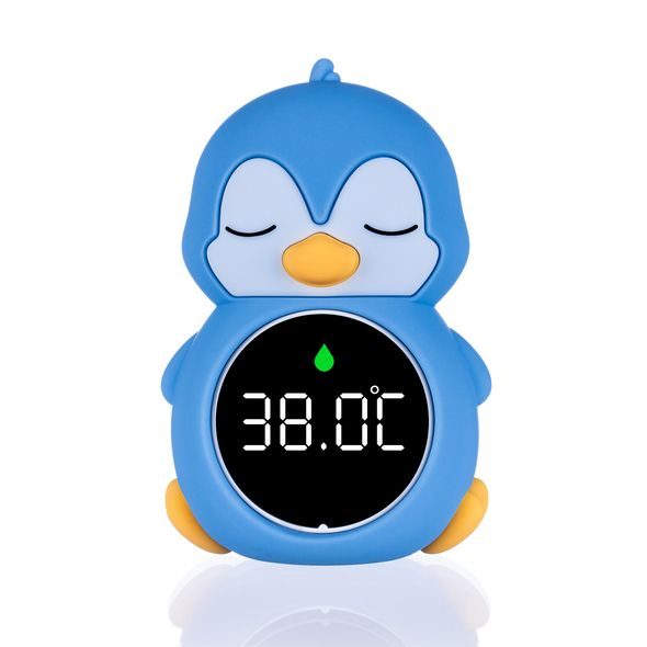 ZOPA SILIKONOVÝ DIGITÁLNÍ TEPLOMĚR 3V1 - NOČNÍ SVĚTLA - SPINKÁNÍ