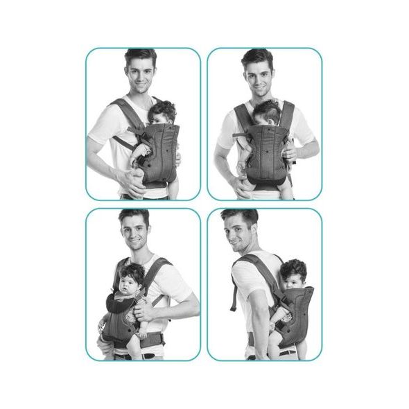 FILLIKID NOSÍTKO WALK GREY MELANGE - KLOKANKY A ŠÁTKY - NOŠENÍ & SPORT