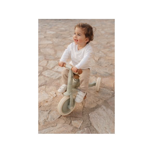 LITTLE DUTCH TŘÍKOLKA 4V1 GREEN - TŘÍKOLKY ŠLAPACÍ - NOŠENÍ & SPORT