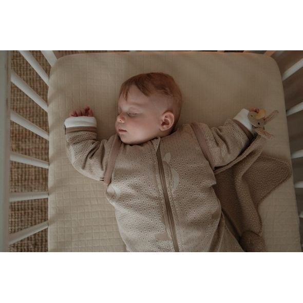 LODGER SPACÍ PYTEL S RUKÁVY MATCHA BEIGE VEL. 86/98 - SPACÍ PYTLE - SPINKÁNÍ