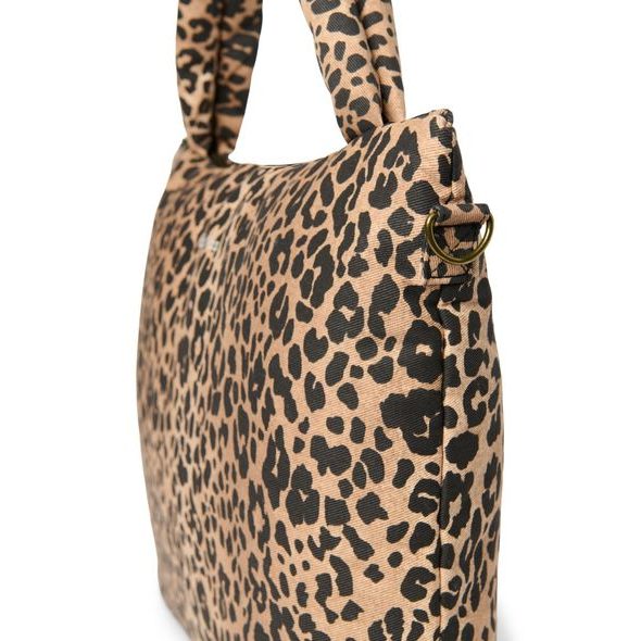 STUDIO NOOS COTTON DIAPER BAG PŘEBALOVACÍ TAŠKA BROWN LEOPARD - PŘEBALOVACÍ TAŠKY - KOČÁRKY A PŘÍSLUŠENSTVÍ